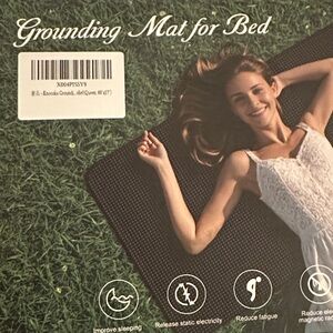 Grounding Mattress Mat Queen - Black